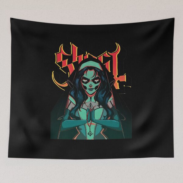 Item preview, Ghostt Band Nun Art Heavy Metal Rock designed and sold by NewtonCraig.