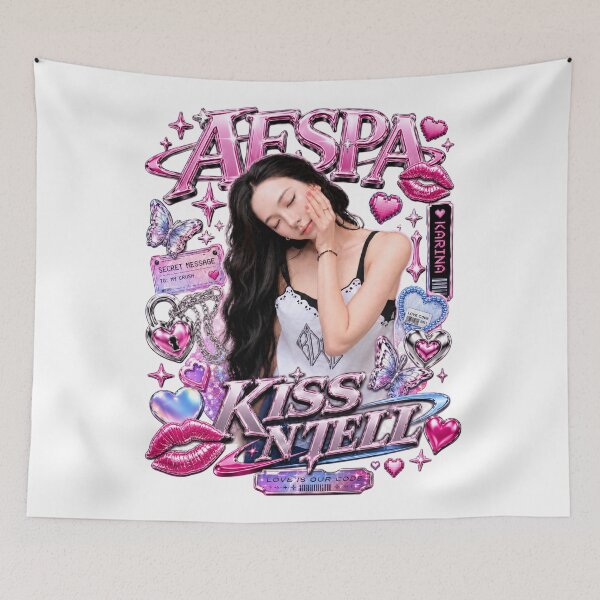 Item preview, Karina aespa Kiss n Tell Era | Merch Collection designed and sold by Valereekmerch.