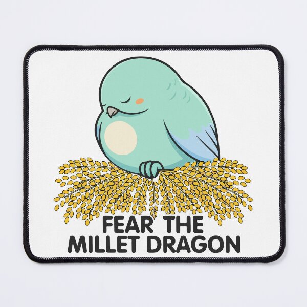 Item preview, Cute Parrotlet Fear The Millet Dragon Funny Bird Gift designed and sold by Paw-Soul.