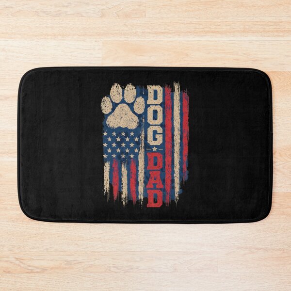 Artikelvorschau, Vintage Patriotic American Dog Dad Heritage entworfen und verkauft von GiaoCalonas.