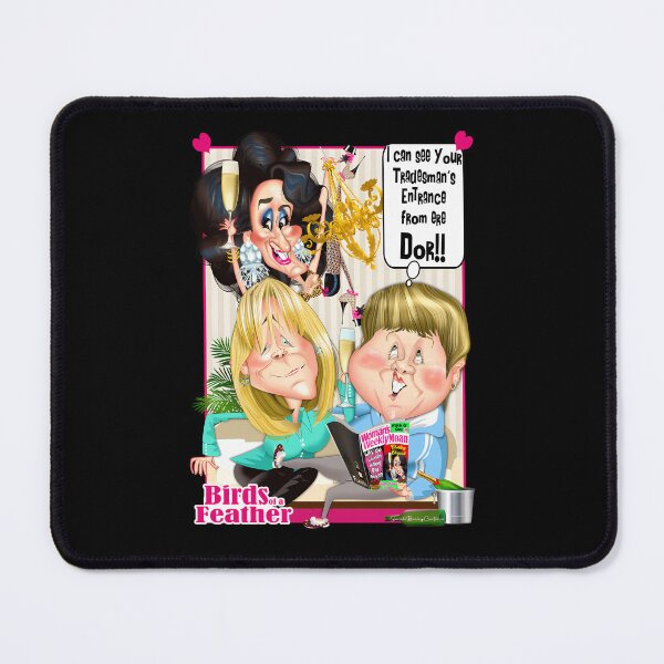 Item preview, Caricature Group Portrait Of Holidaymakers On Beach Resort Pink designed and sold by NikStore.