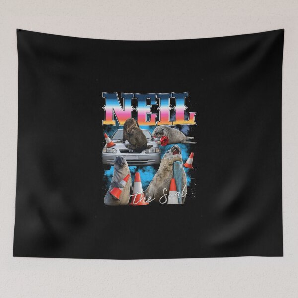 Item preview, neil the seal vintage bootleg designed and sold by PontiaGudam.