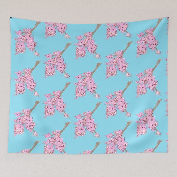 Item preview, Sakura Flowers Watercolor  designed and sold by missmann.