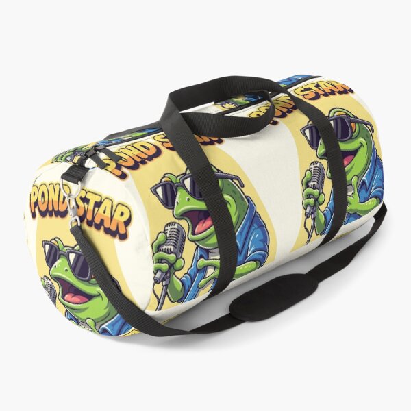 Item preview, Pond Star Funny Singing Frog Rockstar designed and sold by Amir Faysal.