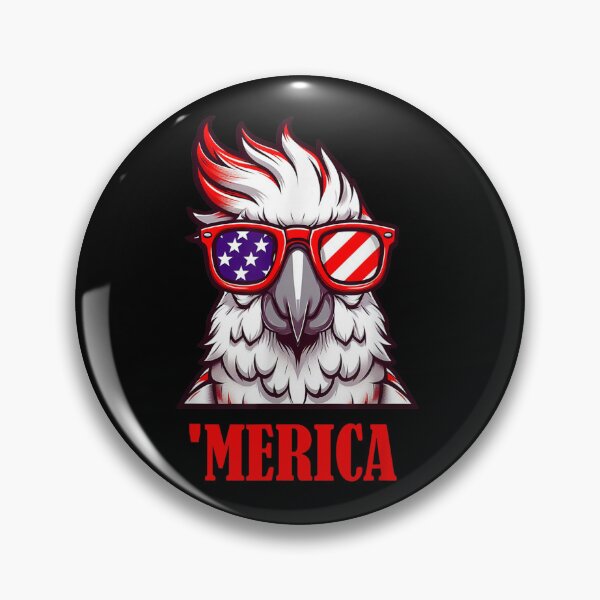 Item preview, Cockatoo Funny America designed and sold by goombi-creative.