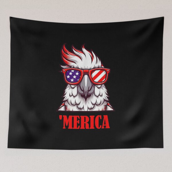 Item preview, Cockatoo Funny America designed and sold by goombi-creative.