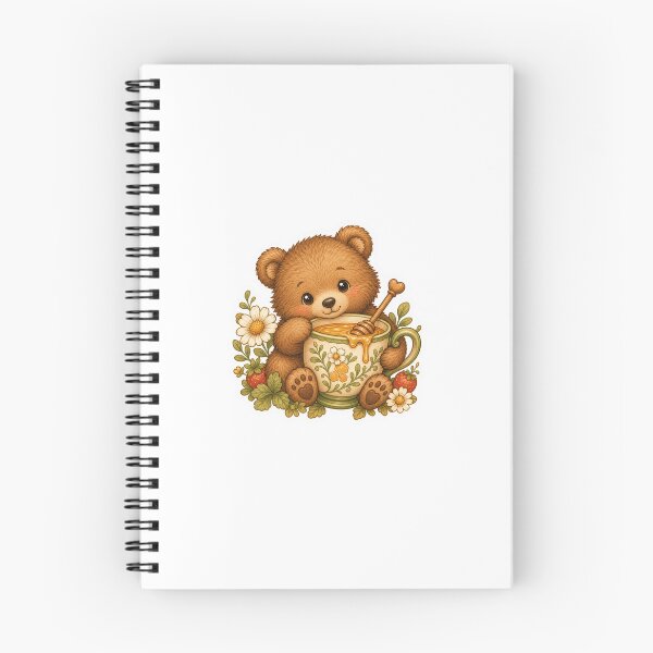 Item preview, Tiny Bear With Honey Teacup designed and sold by The-Art-of-D.