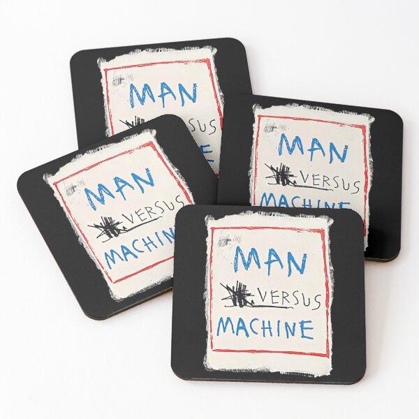 Item preview, Man Versus Machine- Neo- Expressionism designed and sold by The Art by Rossouw.