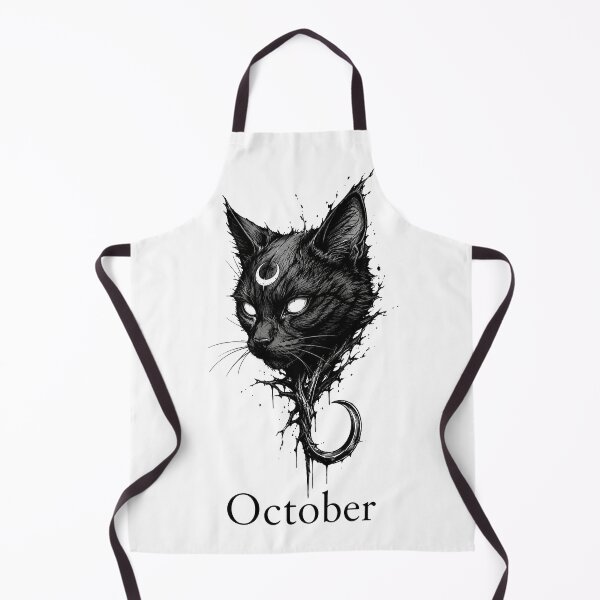 Item preview, Mystic Black Cat October Gothic Halloween designed and sold by TammyHPOD.