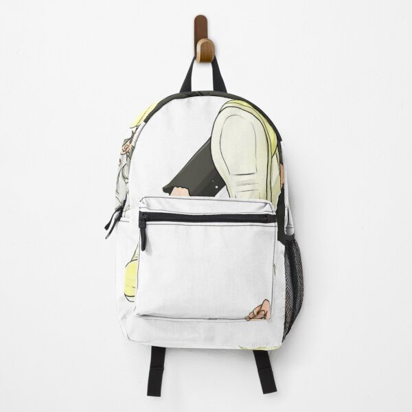Item preview, White-haired boy floating playfully in casual modern anime style. designed and sold by CocoLama.