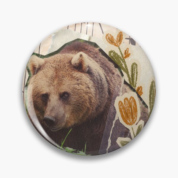 Item preview, Bear: Collage Zoo Animals designed and sold by elitaseasel.