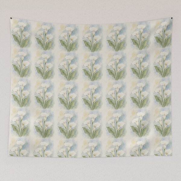 Item preview, The calla lilies are in bloom again designed and sold by Aye Chihuahua.