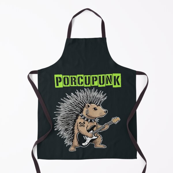 Item preview, Porcupunk Porcupine Punk Rock Guitarist with Tattoo designed and sold by Amir Faysal.