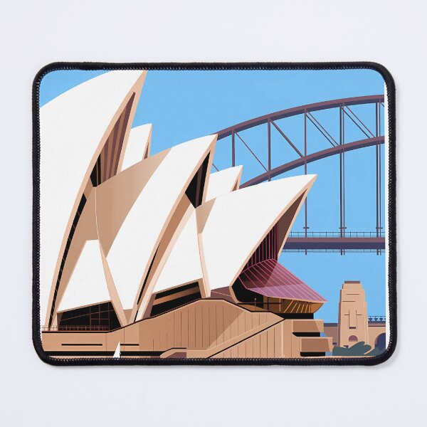 Item preview, Australia Opera Elegance Sydney Travel Landmark Souvenir designed and sold by Simsimah26Parks.