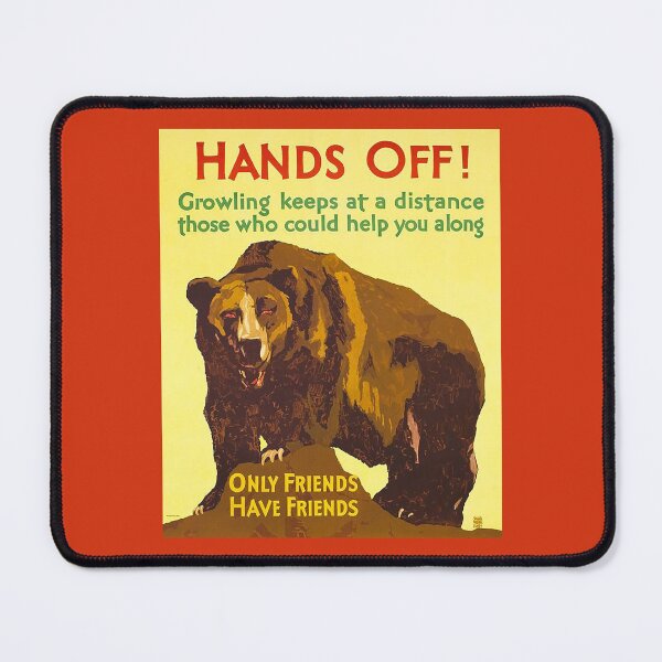 Item preview, Hands Off! designed and sold by The Ravens Ballad.