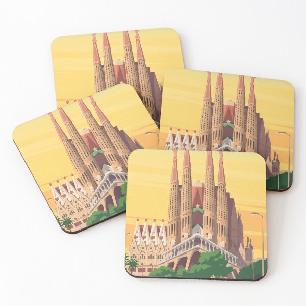 Item preview, Barcelona Spain Travel City Tourist Souvenir designed and sold by Simsimah26Parks.