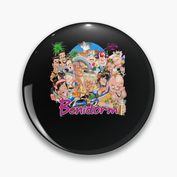 Item preview, Portrait Of Holidaymakers On Beach Resort Pink Typography designed and sold by NikStore.