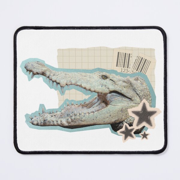 Item preview, Cocodrilo: Collage de animales del zoológico designed and sold by elitaseasel.