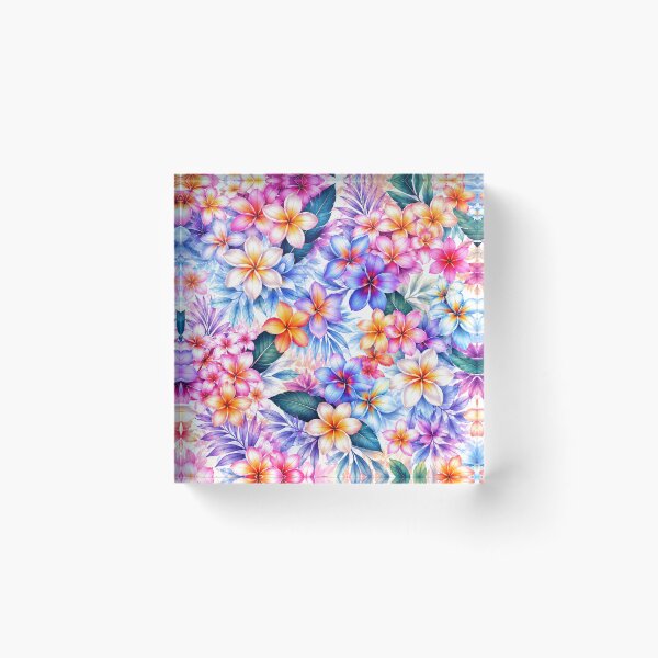Item preview, Tropical Painted Frangipanis designed and sold by ppddesigns.