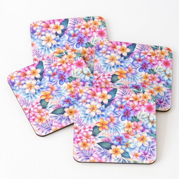 Item preview, Tropical Painted Frangipanis designed and sold by ppddesigns.