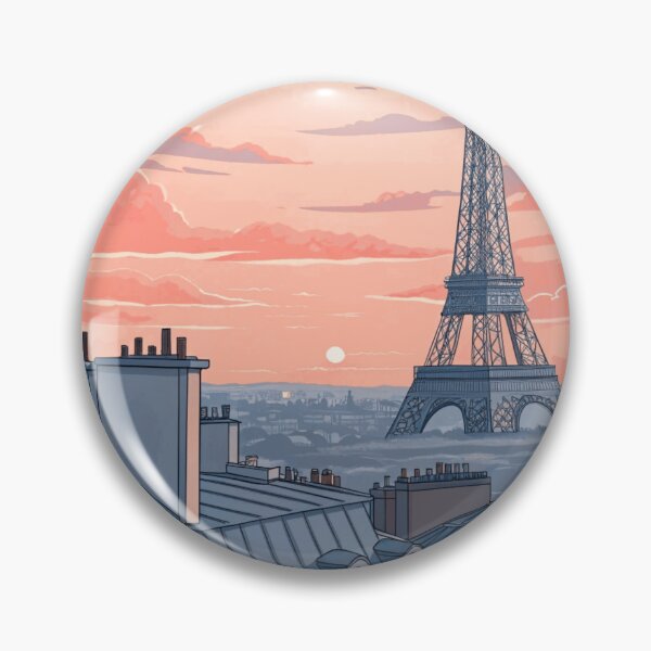 Item preview, Paris France Eiffel Tower City Travel Europe Vacation Landmark designed and sold by Simsimah26Parks.