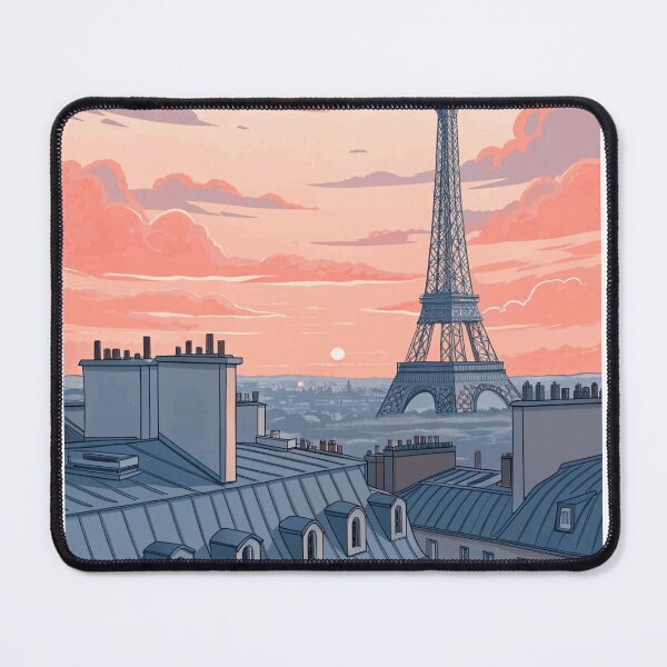 Item preview, Paris France Eiffel Tower City Travel Europe Vacation Landmark designed and sold by Simsimah26Parks.