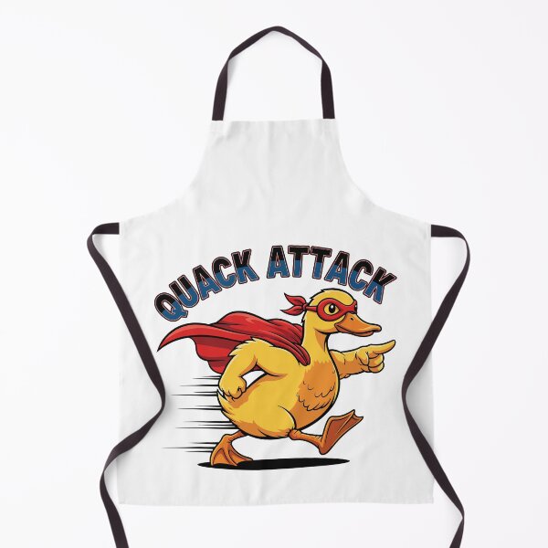 Item preview, Quack Attack Funny Superhero Duck designed and sold by Amir Faysal.