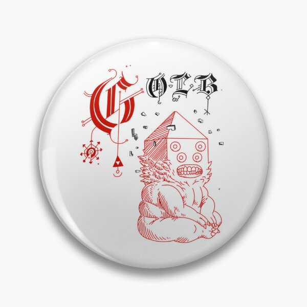 Item preview, Gothic Abstract Red Creature designed and sold by Doodlly.