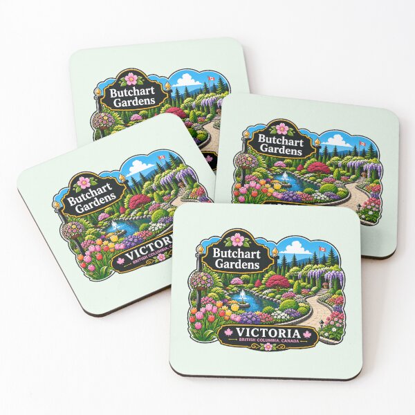 Item preview, Butchart Gardens, Victoria, British Columbia, Canada designed and sold by Myra365Art.