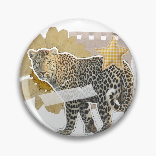 Item preview, Leopard: Collage Zoo Animals designed and sold by elitaseasel.
