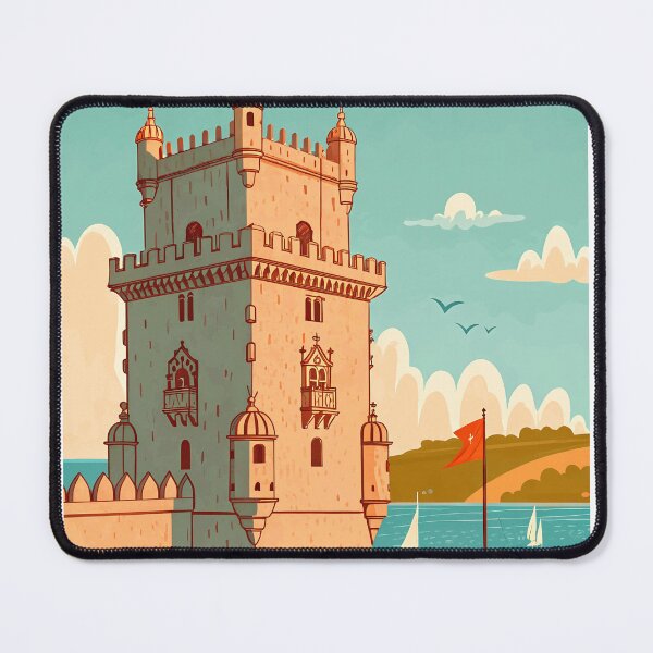 Item preview, Belém Tower Lisbon Portugal Travel Landmark designed and sold by Simsimah26Parks.