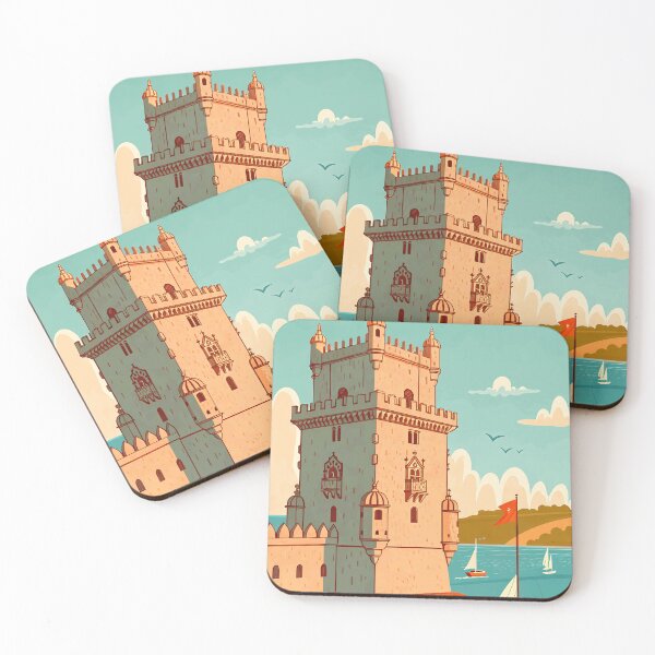 Item preview, Belém Tower Lisbon Portugal Travel Landmark designed and sold by Simsimah26Parks.