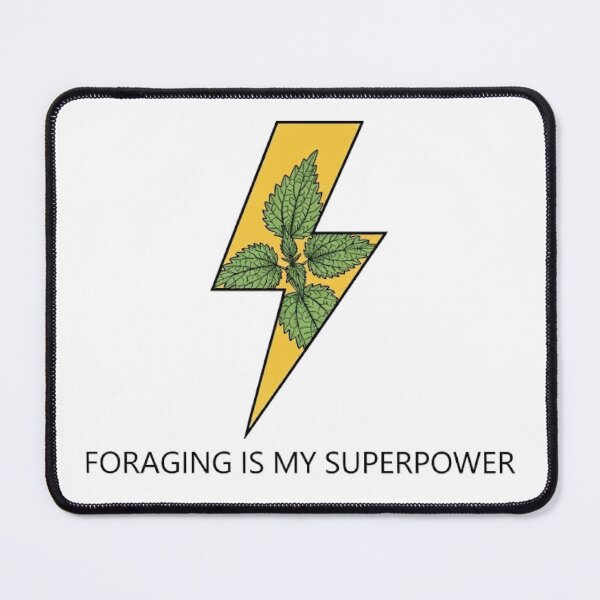 Item preview, Foraging Is My Superpower Botanical Nature Illustration T-Shirt designed and sold by VintryOff.
