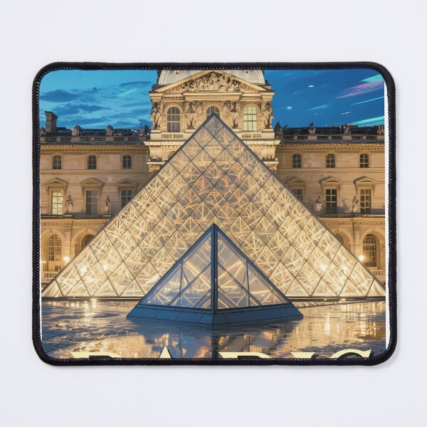 Item preview, Paris Louvre Museum France Travel Tourist designed and sold by Simsimah26Parks.