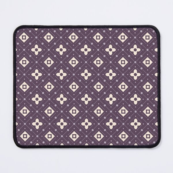Item preview, Geometric Diamonds & Rosettes - Dusty Dusk  designed and sold by pandepon.