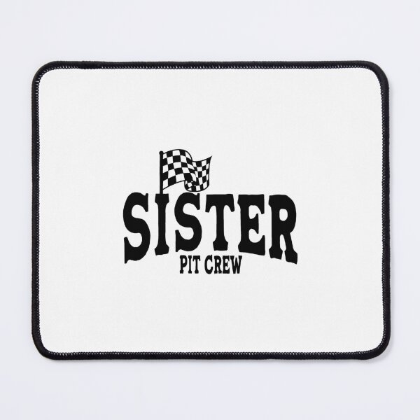 Item preview, Sister Pit Crew Checkered Flag Racing Family designed and sold by pascualking.