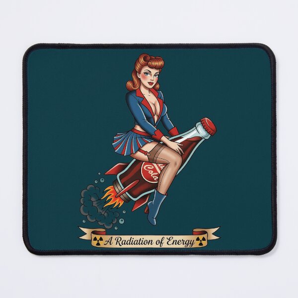 Item preview, Nuka Pinup Traditional Tattoo designed and sold by Fictional Ink Society.