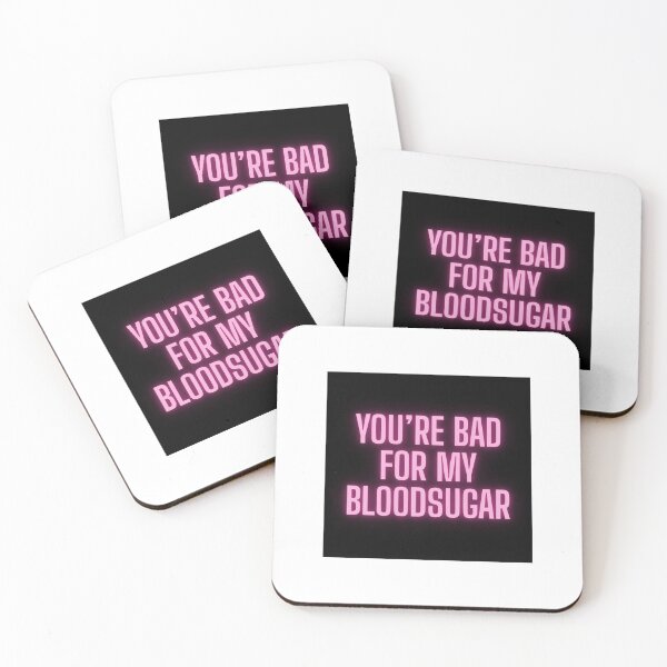 Item preview, Sticker for Diabetics  designed and sold by BreadHatesMe.
