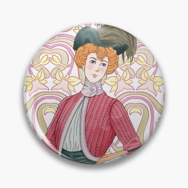 Item preview, Historical 1900s Fashion Plate Illustration designed and sold by MariOyama.