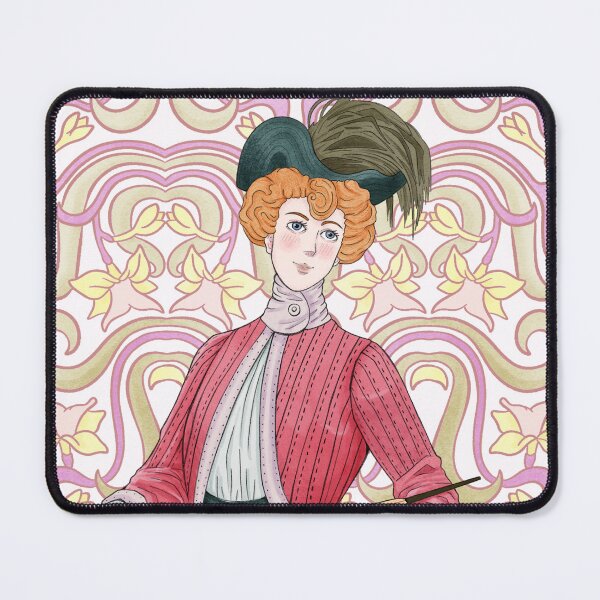 Item preview, Historical 1900s Fashion Plate Illustration designed and sold by MariOyama.