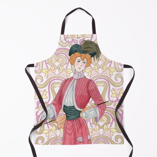 Item preview, Historical 1900s Fashion Plate Illustration designed and sold by MariOyama.
