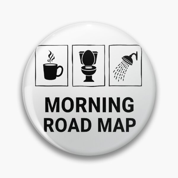Item preview, Morning Road Map Minimalist Habit Tracker Icon: Graphic Routine Chart for Kids and Teens designed and sold by Creative-RE.