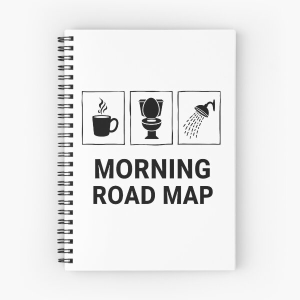 Item preview, Morning Road Map Minimalist Habit Tracker Icon: Graphic Routine Chart for Kids and Teens designed and sold by Creative-RE.