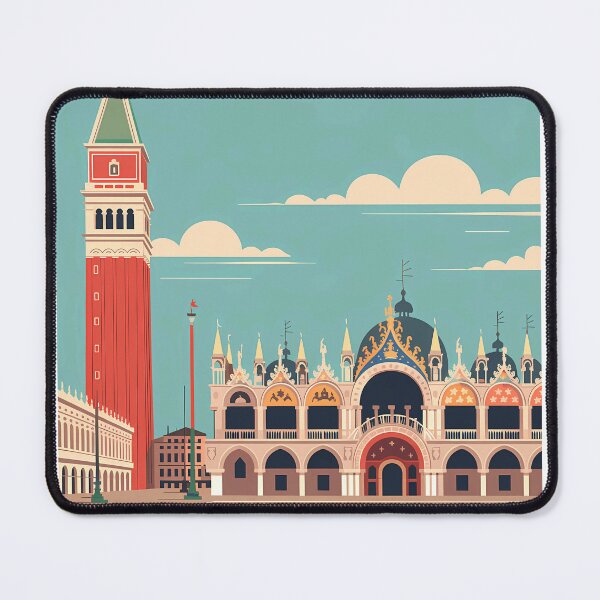 Item preview, Venice Piazza San Marco Italy Travel Destination designed and sold by Simsimah26Parks.