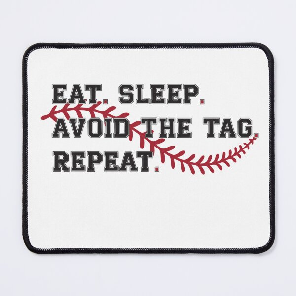Item preview, Eat Sleep Repeat Baseball designed and sold by TrunkShirts.
