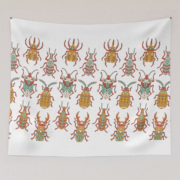 Item preview, Vibrant Beetles designed and sold by JustABrokeFan.