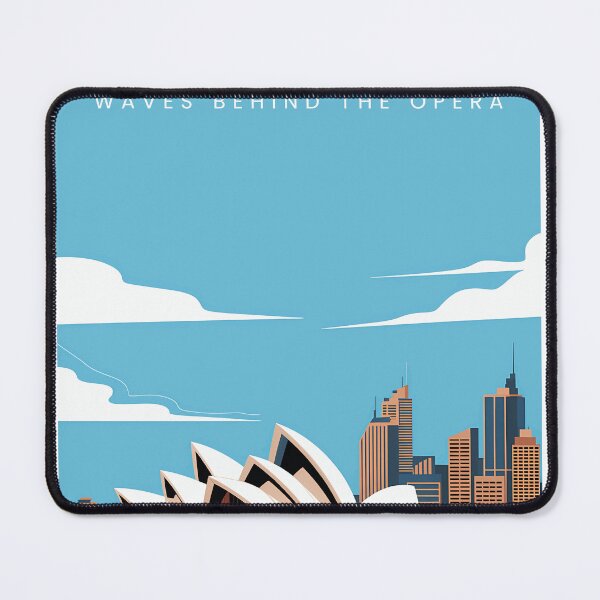 Item preview, Australia Waves Behind The Opera Sydney Travel Landmark designed and sold by Simsimah26Parks.