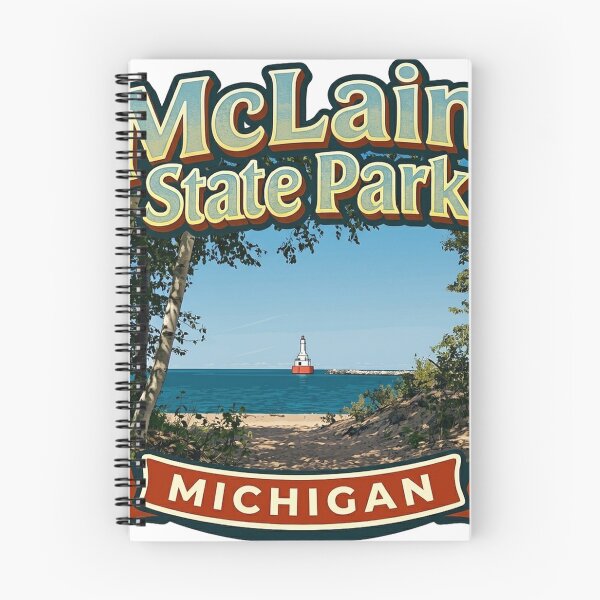 Item preview, McLain State Park Michigan designed and sold by vectcd.
