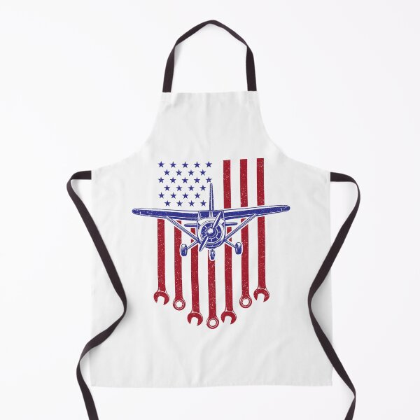 Item preview, Aircraft Mechanic American Flag Airplane Vintage designed and sold by wansilastomi.