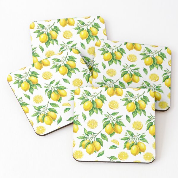 Item preview, Summer vibe: vintage lemon pattern designed and sold by AirisDesigns.